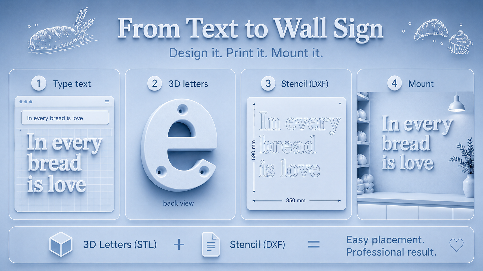 How Printooly Letters works